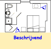 Plan de la chambre "Coucher de soleil"