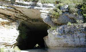 Small natural bridge at Minerve